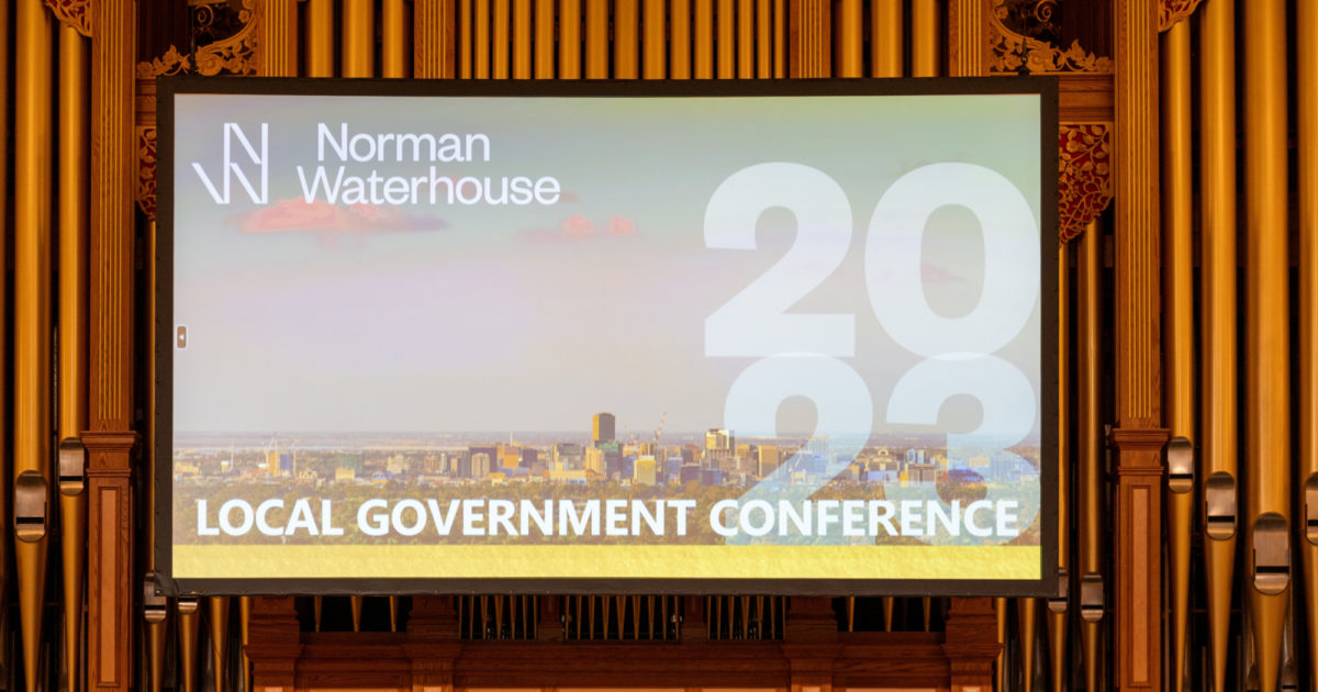 Norman Waterhouse Local Government Conference 2023 • Norman Waterhouse